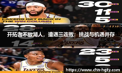 开拓者不敌湖人，遭遇三连败：挑战与机遇并存